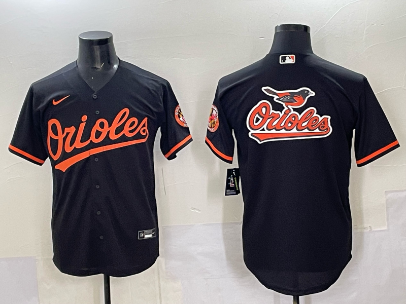 Men 2025 Baltimore Orioles Blank black Nike MLB Jersey style 032